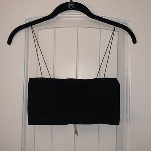 Urban outfitters. Spaghetti strap starchy crop top bandeau.